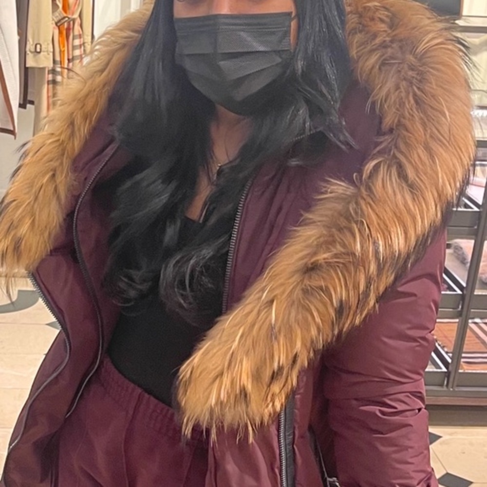 Maroon Mackage Coat